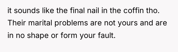 it sounds like the final nail in the coffin tho....