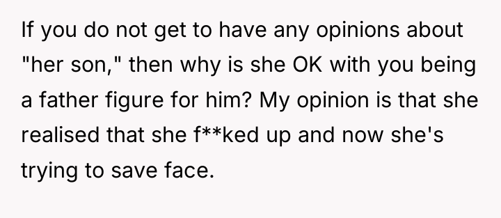 If you do not get to have any opinions about...