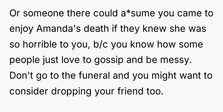 Or someone there could a*sume you came to enjoy Amanda's...
