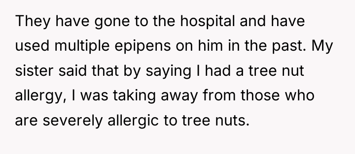 They have gone to the hospital and have used multiple...