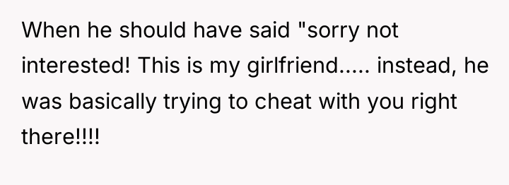 When he should have said "sorry not interested! This is...