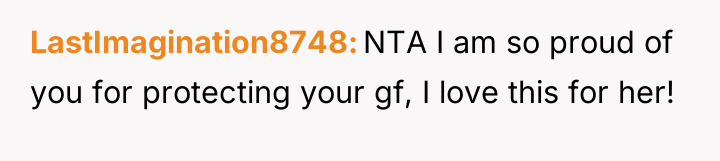 LastImagination8748 NTA I am so proud of you for protecting...