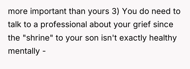 more important than yours 3) You do need to talk...