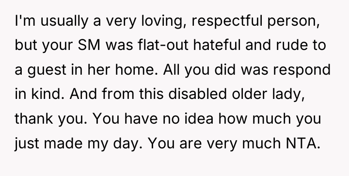 I'm usually a very loving, respectful person, but your SM...