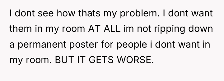 I dont see how thats my problem. I dont want...