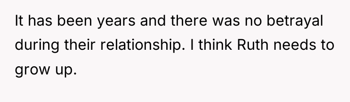 It has been years and there was no betrayal during...