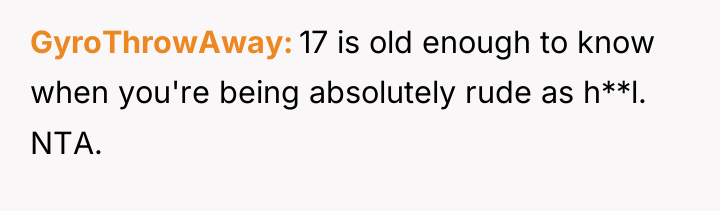 GyroThrowAway 17 is old enough to know when you're being...