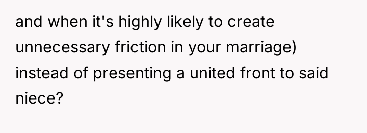 and when it's highly likely to create unnecessary friction in...