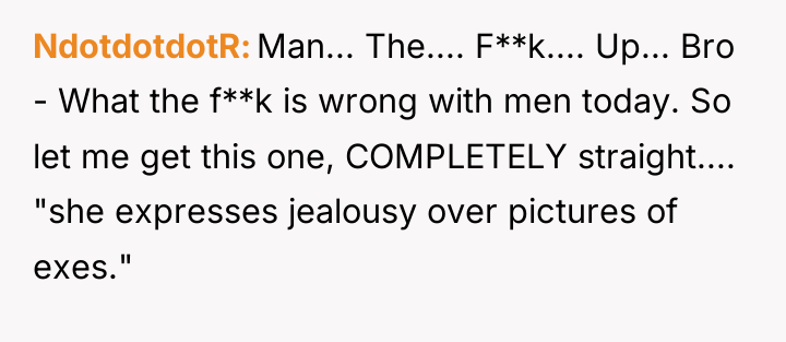 NdotdotdotR Man... The.... F**k.... Up... Bro - What the f**k...