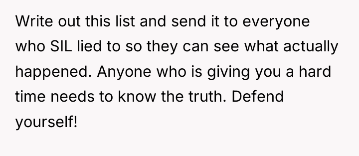 Write out this list and send it to everyone who...