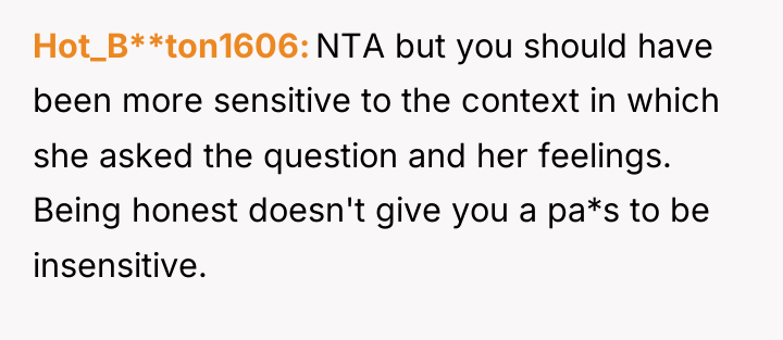 Hot_B**ton1606 NTA but you should have been more sensitive to...