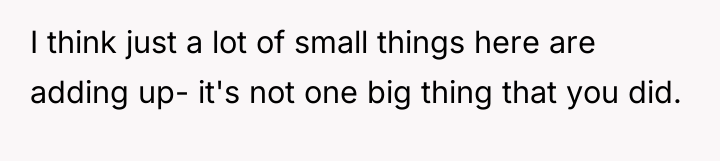 I think just a lot of small things here are...