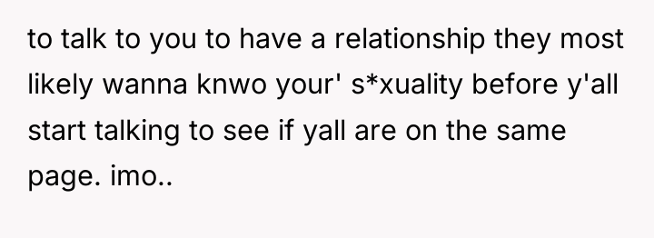 to talk to you to have a relationship they most...