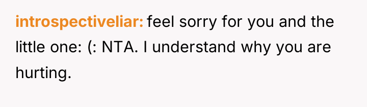 introspectiveliar feel sorry for you and the little one: (:...
