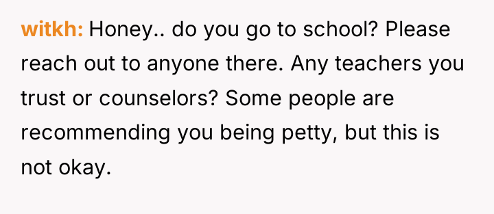 witkh Honey.. do you go to school? Please reach out...