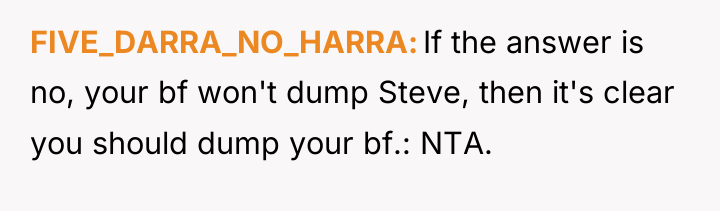 FIVE_DARRA_NO_HARRA If the answer is no, your bf won't dump...