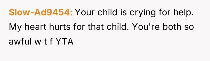 Slow-Ad9454 Your child is crying for help. My heart hurts...