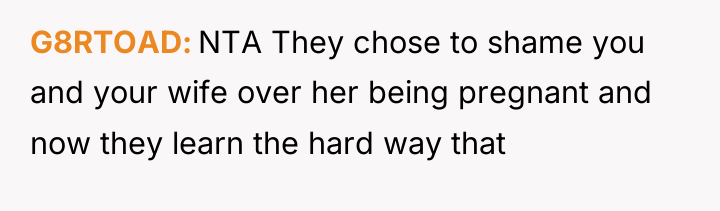 G8RTOAD NTA They chose to shame you and your wife...