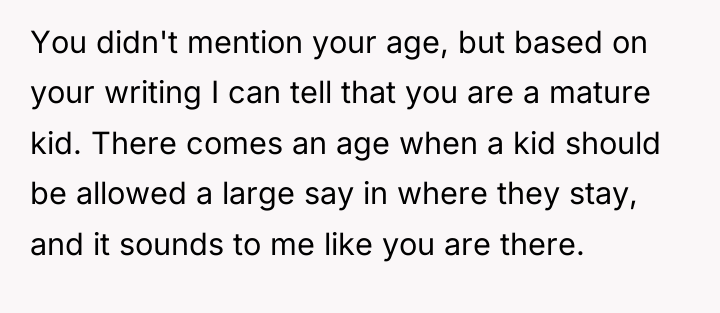 You didn't mention your age, but based on your writing...