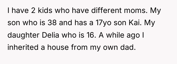 I have 2 kids who have different moms. My son...