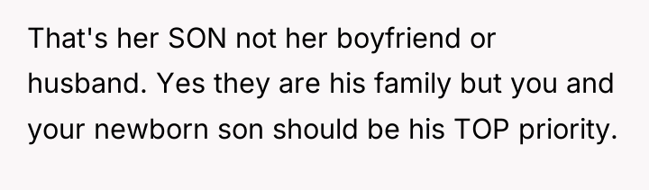 That's her SON not her boyfriend or husband. Yes they...