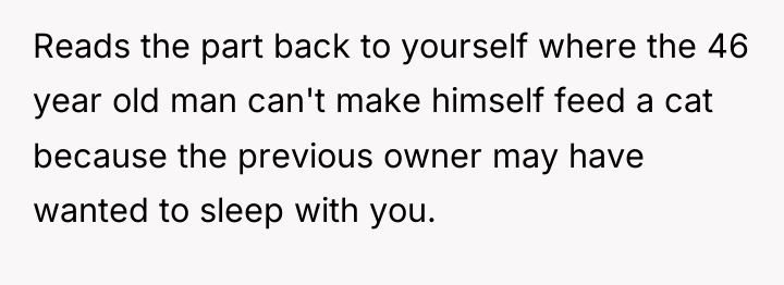 Reads the part back to yourself where the 46 year...