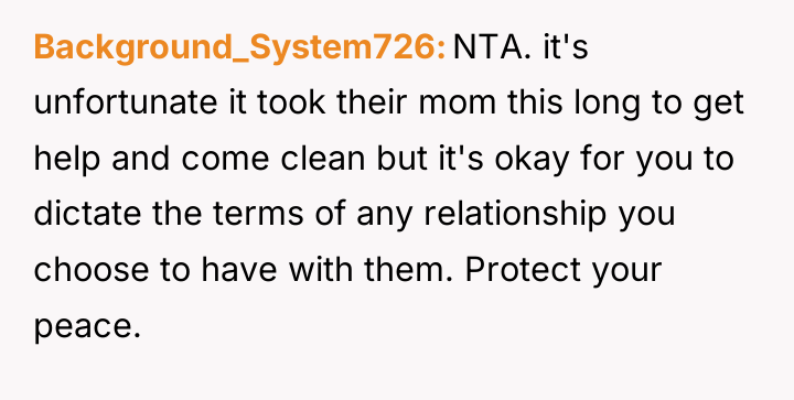 Background_System726 NTA. it's unfortunate it took their mom this long...