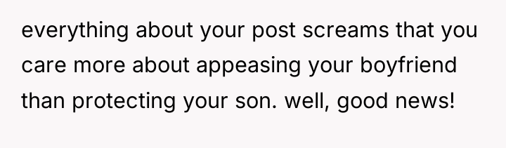 everything about your post screams that you care more about...