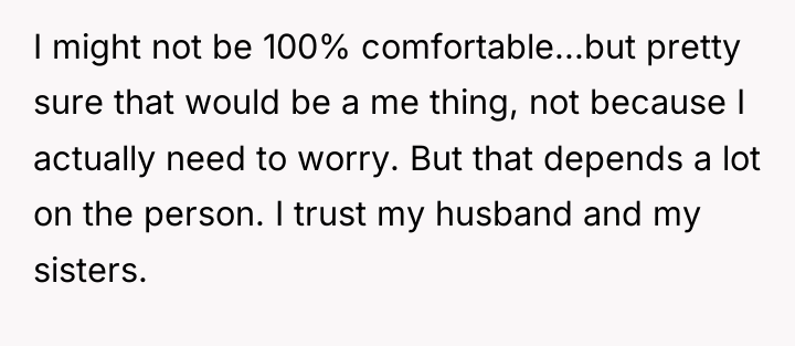 I might not be 100% comfortable...but pretty sure that would...