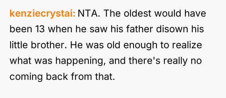 kenziecrystai NTA. The oldest would have been 13 when he...