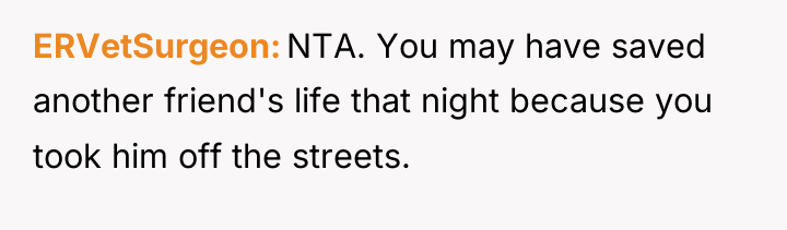 ERVetSurgeon NTA. You may have saved another friend's life that...
