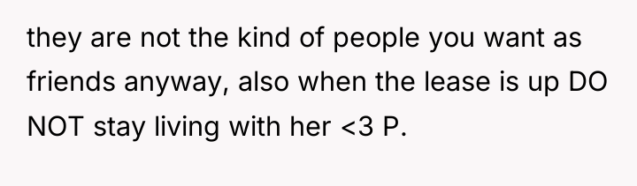 they are not the kind of people you want as...