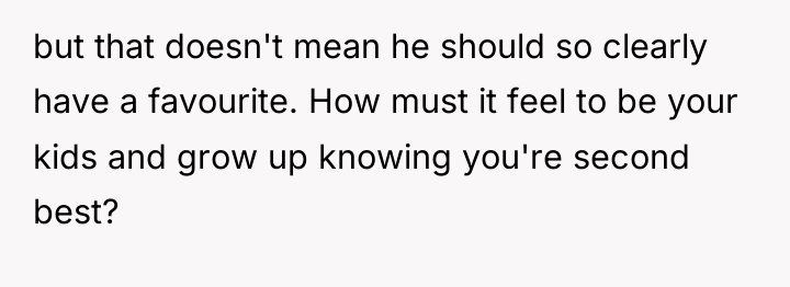but that doesn't mean he should so clearly have a...