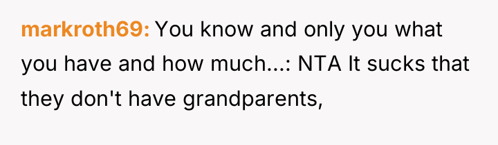 markroth69 You know and only you what you have and...