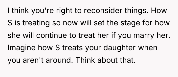 I think you're right to reconsider things. How S is...