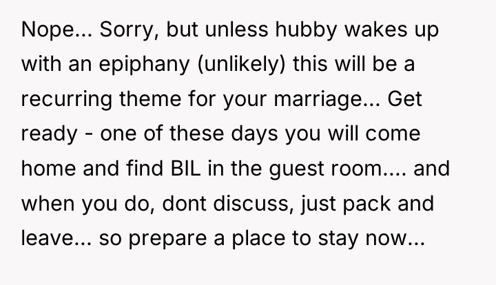 Nope... Sorry, but unless hubby wakes up with an epiphany...