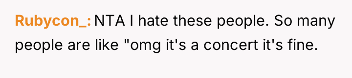 Rubycon_ NTA I hate these people. So many people are...
