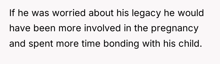 If he was worried about his legacy he would have...
