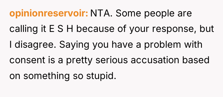 opinionreservoir NTA. Some people are calling it E S H...