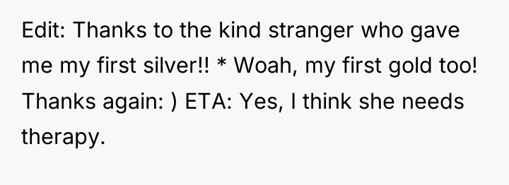 Edit: Thanks to the kind stranger who gave me my...