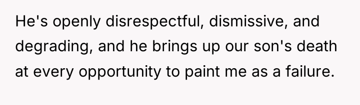 He's openly disrespectful, dismissive, and degrading, and he brings up...
