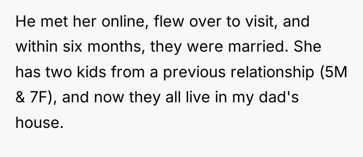 He met her online, flew over to visit, and within...