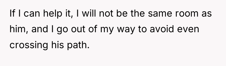 If I can help it, I will not be the...