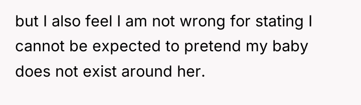 but I also feel I am not wrong for stating...