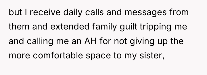 but I receive daily calls and messages from them and...