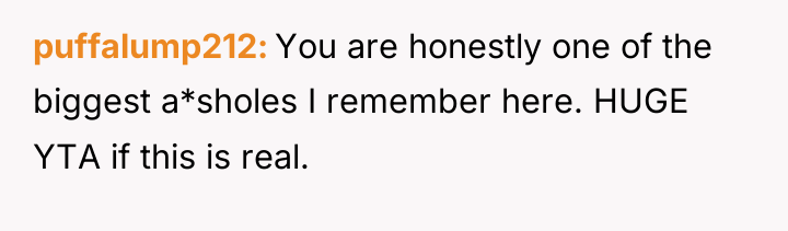 puffalump212 You are honestly one of the biggest a*sholes I...