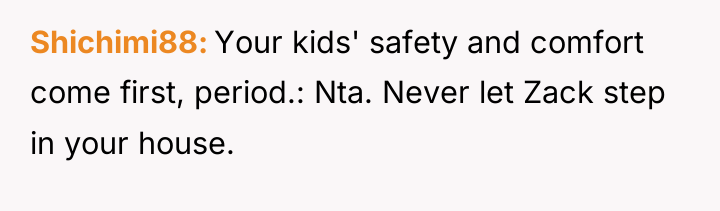 Shichimi88 Your kids' safety and comfort come first, period.: Nta....