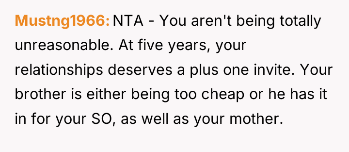 Mustng1966 NTA - You aren't being totally unreasonable. At five...