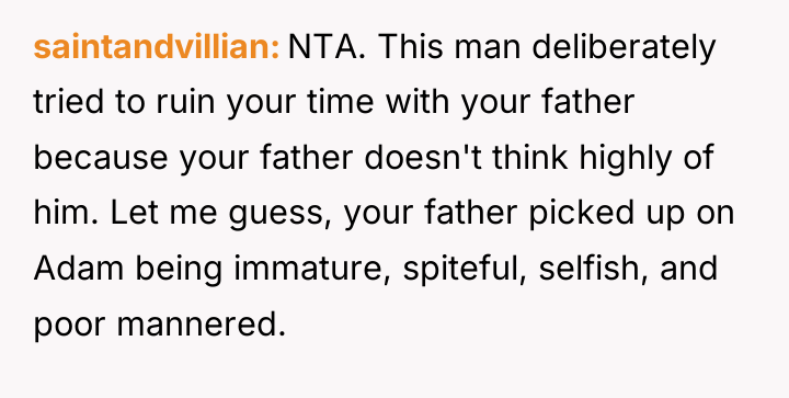 saintandvillian NTA. This man deliberately tried to ruin your time...