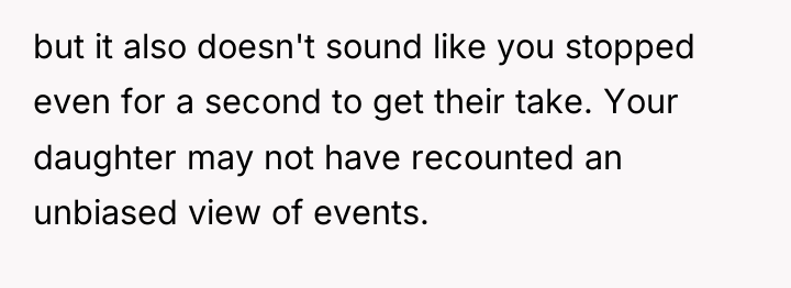 but it also doesn't sound like you stopped even for...
